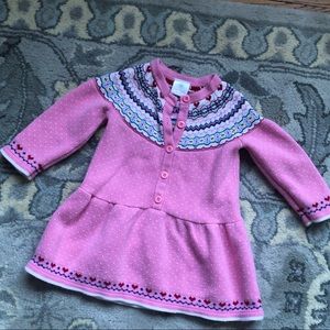 Hanna Andersson  fair isle sweater dress